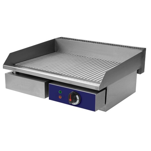 FRY TOP RIGATO PROFESSIONALE ELETTRICO CM 55X47X23 RS3609