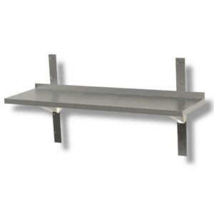 RIPIANO 60X30X4 MENSOLA SINGOLA ACCIAIO INOX CUCINA RISTORANTE PIZZERIA RS7556