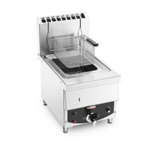 FRIGGITRICE GAS PROFESSIONALE 1 VASCA LITRI 10 CM 40X60X69 RS1058