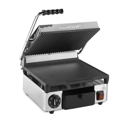 PIASTRA GHISA SINGOLA LISCIA RIGATA PANINI TOAST PIZZE RS9415