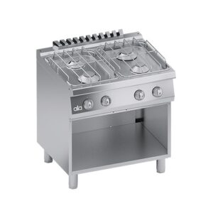 CUCINA PIANO COTTURA GAS PAVIMENTO 4 FUOCHI CM 80X70X85 RS3617