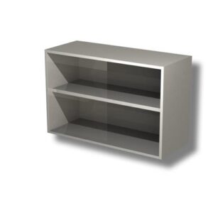 PENSILE 140X40X65 ACCIAIO INOX 430 A GIORNO CUCINA RISTORANTE PIZZERIA RS5099