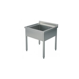 LAVELLO 70X70X85 ACCIAIO INOX 304 SU GAMBE CUCINA RISTORANTE RS5548