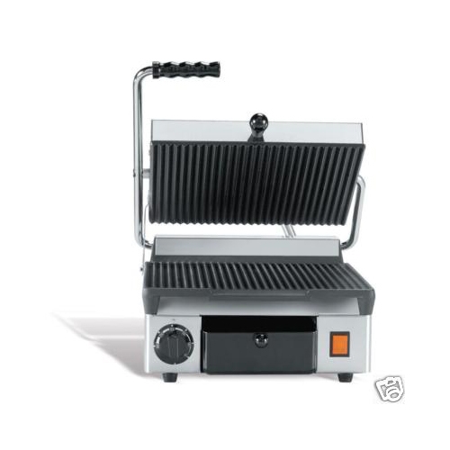 PIASTRA GHISA SINGOLA RIGATA PANINI TOAST PIZZE RS1720