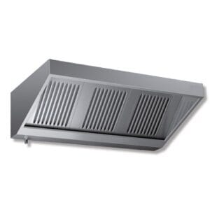 CAPPA 240X110X45 ACCIAIO INOX SNACK NEUTRA CUCINA RISTORANTE RS7202
