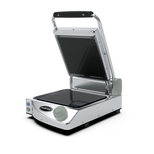 PIASTRA VETROCERAMICA SINGOLA LISCIA-RIGATA PANINI TOAST RS9628