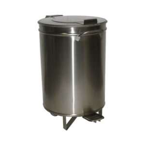 PATTUMIERA ACCIAIO INOX 50 LITRI RS1620