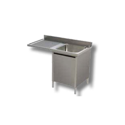 LAVELLO 140X70X85 ACCIAIO INOX 304 ARMADIATO VANO LAVASTOVIGLIE CUCINA RS5944