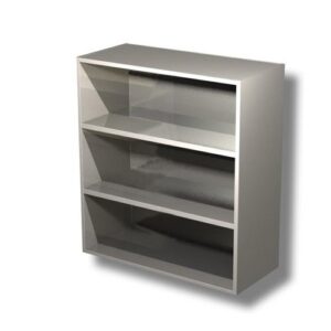 PENSILE 90X40X100 ACCIAIO INOX 304 A GIORNO CUCINA RISTORANTE PIZZERIA RS8408