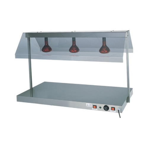 PIANO CALDO ACCIAIO RISCALDA RISCALDATO INFRAROSSI CM 127X68X80 RS1665