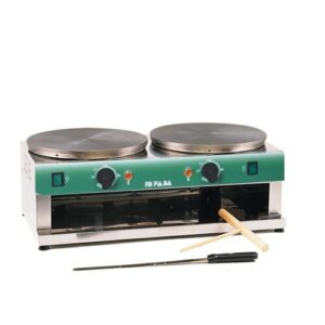 CREPIERA CREPES DOPPIA 35+35 ELETTRICA RS0681