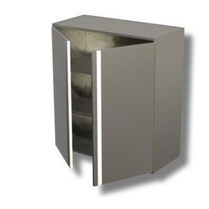 PENSILE 100X40X100 ACCIAIO INOX 304 ARMADIATO CUCINA RISTORANTE PIZZERIA RS8435