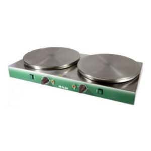 CREPIERA CREPES TONDA 35+35 ELETTRICA RS3537