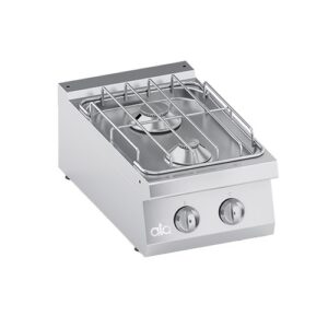 CUCINA PIANO COTTURA GAS BANCO 2 FUOCHI CM 40X70X25 RS3614