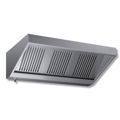 CAPPA 120X70X45 ACCIAIO INOX SNACK NEUTRA CUCINA RISTORANTE RS7176
