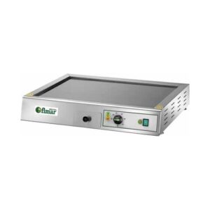 FRY TOP VETROCERAMICA ELETTRICO PIASTRA CM 63X45X15 RS7172