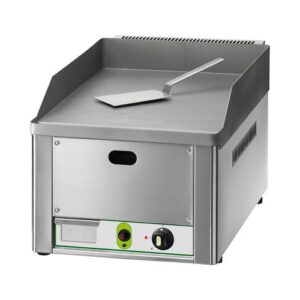 FRY TOP LISCIO PROFESSIONALE A GAS DA BANCO CM 36X60X30 RS1149