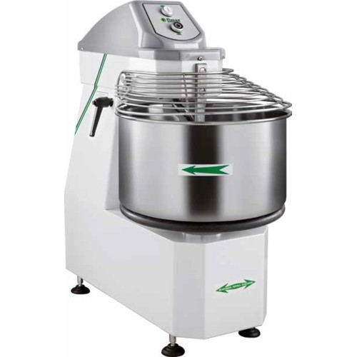 IMPASTATRICE A SPIRALE TESTA ALZABILE KG 50 RSB038