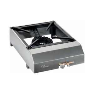 FORNELLONE A GAS PROFESSIONALE 1 FUOCO CM 40X57X17 RS3300