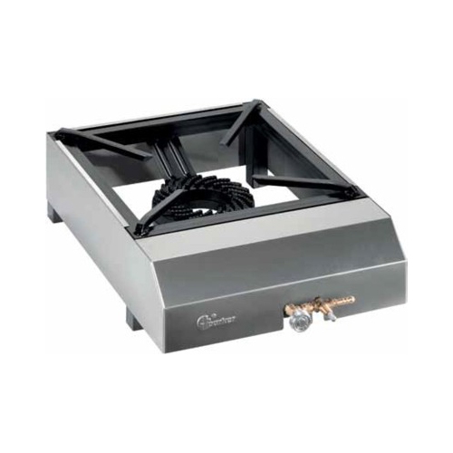 FORNELLONE A GAS PROFESSIONALE 1 FUOCO CM 40X57X17 RS3300