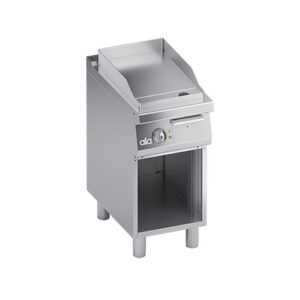 FRY TOP LISCIO PROFESSIONALE ELETTRICO PAVIMENTO CM 40X70X85 RS3636