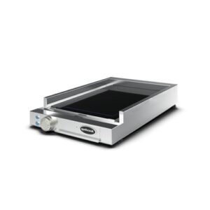 FRY TOP VETROCERAMICA ELETTRICO PIASTRA CM 40X65X13 RS9633