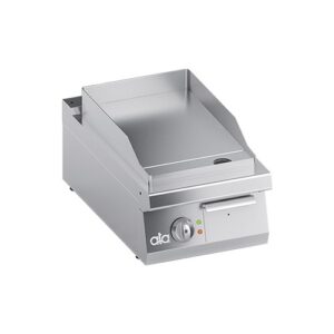 FRY TOP LISCIO PROFESSIONALE ELETTRICO DA BANCO CM 40X70X25 RS3632