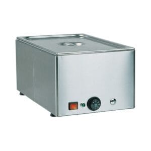 BAGNOMARIA TAVOLA CALDA RISCALDATA ACCIAIO INOX CUCINA 3 GN 1/1 RS0153
