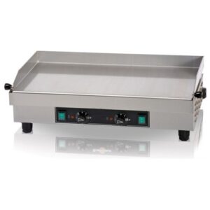 FRY TOP LISCIO PROFESSIONALE ELETTRICO PIANO INOX CM 70X38X21 RS7846