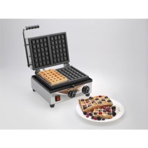 PIASTRA PRODUZIONE CIALDE 2 WAFFEL WAFFLE RS9697
