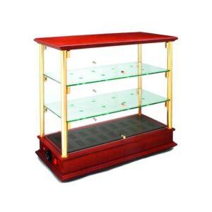 VETRINA CALDA RISCALDATA ESPOSITORE BRIOCHE BRIOCHES CM 74X35X62 RS2181
