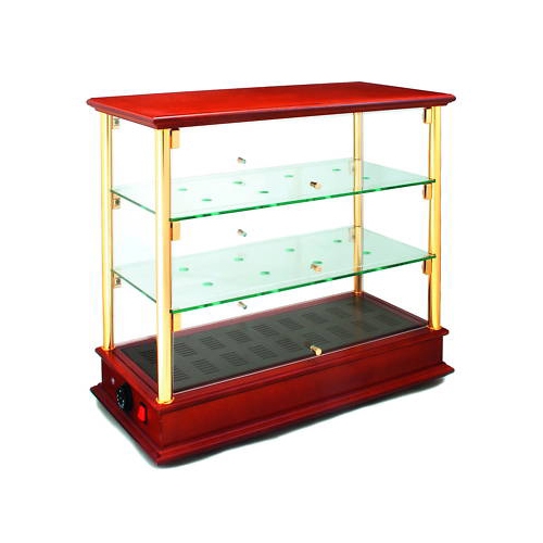 VETRINA CALDA RISCALDATA ESPOSITORE BRIOCHE BRIOCHES CM 74X35X62 RS2181