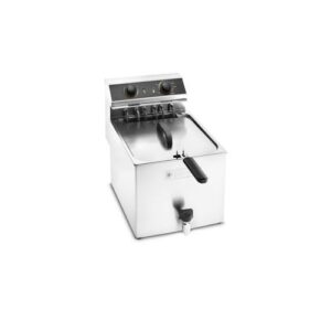 FRIGGITRICE ELETTRICA BANCO 1 VASCA 12 LITRI CM 32X49X42 RS1006